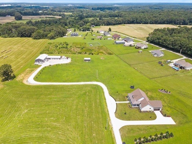 2157 Abiff Rd, Burns, TN 37029 - aerial view of sparsely populated area