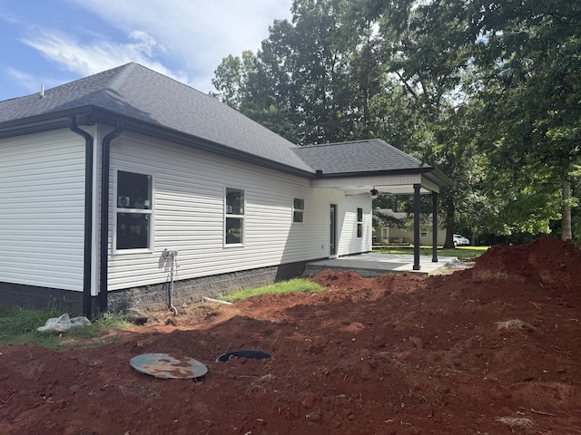 7 Willow Way, Mcminnville, TN 37110 - rear view of property featuring a patio area and a shingled roof