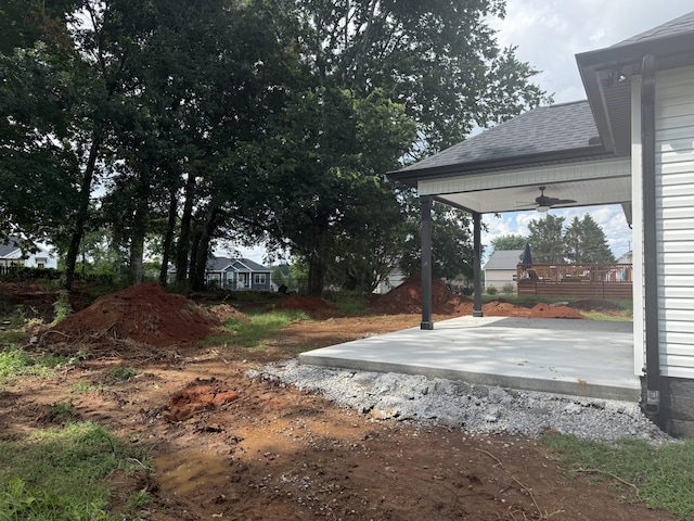 7 Willow Way, Mcminnville, TN 37110 - view of yard with ceiling fan and a patio