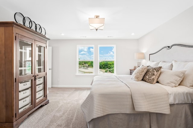 2208 Melk Ln, Columbia, TN 38401 - bedroom with light carpet and recessed lighting