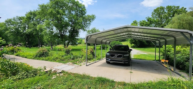 2877 Bryant Rd, Culleoka, TN 38451 - view of car parking with a carport