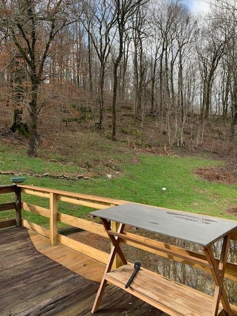 2877 Bryant Rd, Culleoka, TN 38451 - view of wooden deck