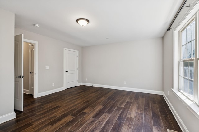1037 Irish Way, Spring Hill, TN 37174 - spare room with dark wood finished floors and a smoke detector