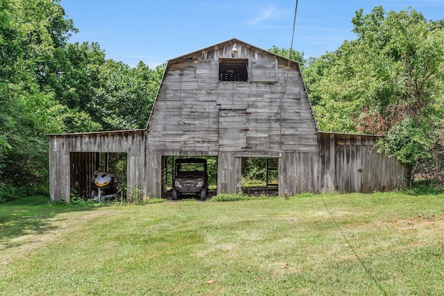 3035 Culleoka Hwy, Culleoka, TN 38451 - view of pole building with a lawn