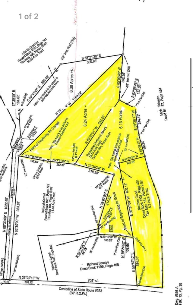 3035 Culleoka Hwy, Culleoka, TN 38451 - survey map / technical document