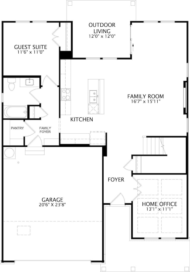 1922 Hildebrand Ln, Columbia, TN 38401 - view of room layout