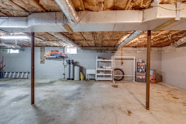 528 Maple St, Pulaski, TN 38478 - below grade area with a water softener system