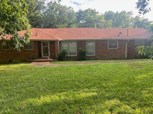 320 Shepherd Hills Dr, Madison, TN 37115 - ranch-style home with a front lawn and brick siding