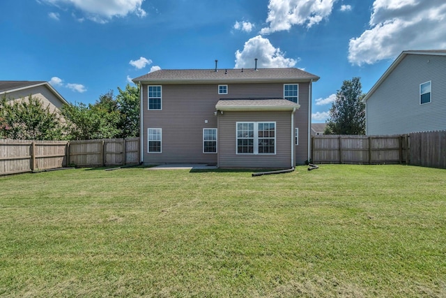 2008 Kingston Pl, Spring Hill, TN 37174 - rear view of house with a fenced backyard and a patio area