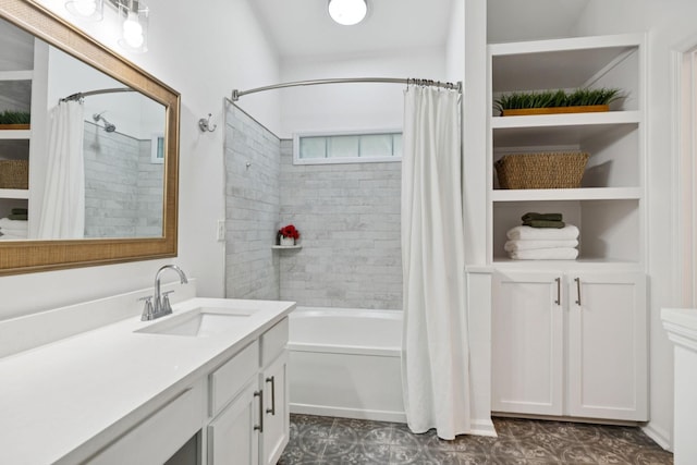 201 Hideaway Trl, Franklin, TN 37069 - full bath with shower / tub combo with curtain and vanity