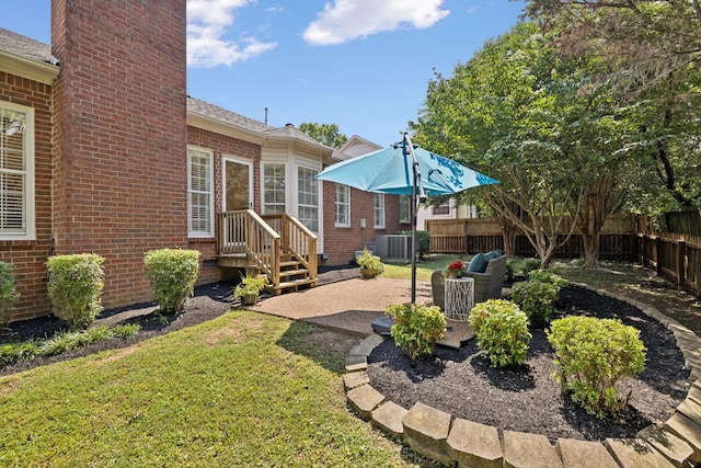 201 Hideaway Trl, Franklin, TN 37069 - view of yard with a patio