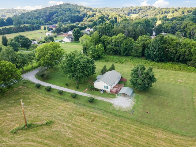4628 Dugger Rd, Culleoka, TN 38451 - aerial view of sparsely populated area