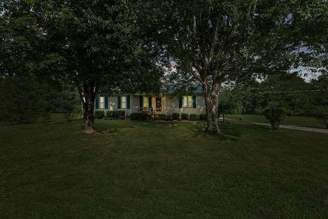 4628 Dugger Rd, Culleoka, TN 38451 - obstructed view of property featuring a front yard