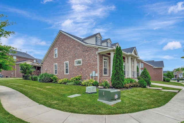 607 Beamon Dr, Franklin, TN 37064 - view of property exterior with brick siding and a yard