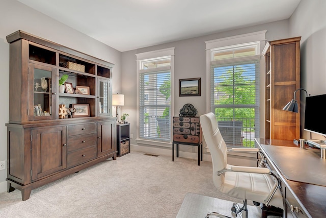 607 Beamon Dr, Franklin, TN 37064 - office featuring plenty of natural light and light colored carpet
