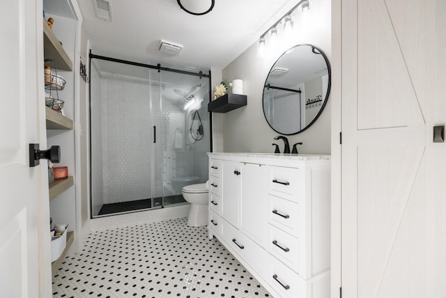 7365 Coldwater Rd, Fairview, TN 37062 - full bath featuring vanity and a stall shower