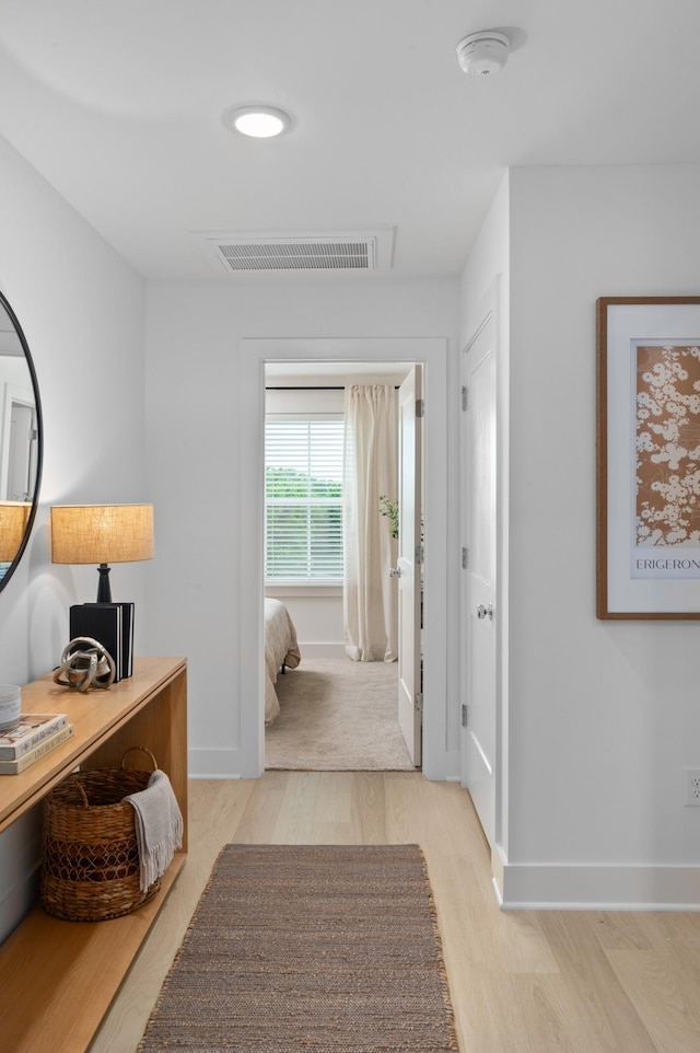 700 N Dupont Ave Unit 207, Madison, TN 37115 - hall featuring light wood-style floors and baseboards