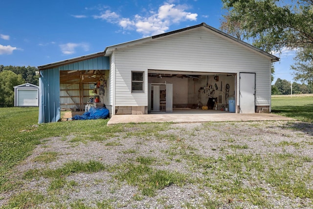 111 School St, Cumberland Furnace, TN 37051 - view of detached garage