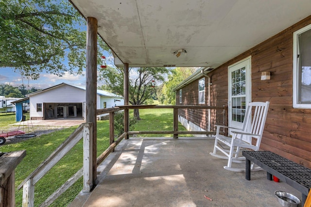 111 School St, Cumberland Furnace, TN 37051 - view of patio