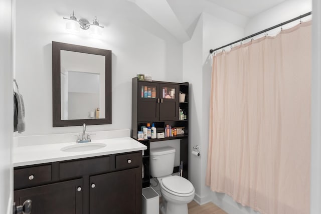 2618 Buckner Ln, Thompsons Station, TN 37179 - full bath featuring vanity and wood finished floors