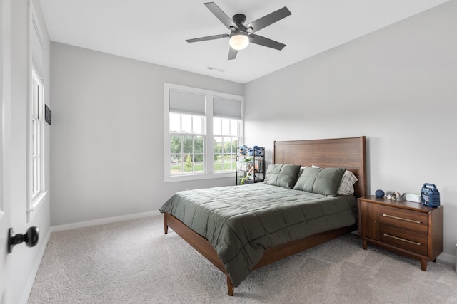 2618 Buckner Ln, Thompsons Station, TN 37179 - bedroom featuring carpet flooring and a ceiling fan