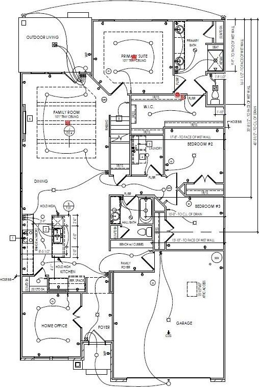 1925 Hildebrand Ln, Columbia, TN 38401 - view of floor plan / room layout
