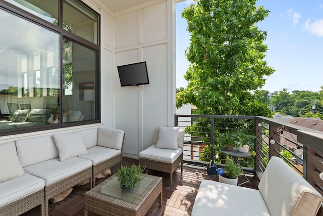 1035 Chester Ave Unit 10, Nashville, TN 37206 - balcony with an outdoor hangout area