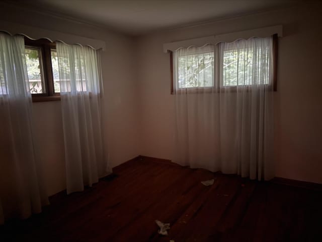 887 Elwood Dr, Clarksville, TN 37040 - empty room with wood finished floors