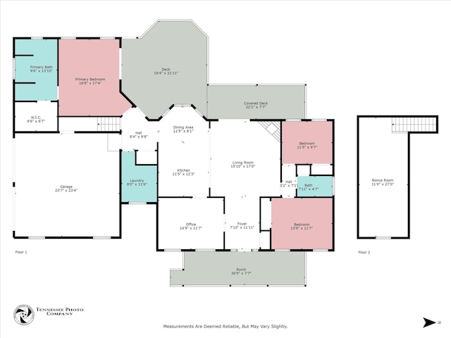 125 Clarence Lee Rd, Lancing, TN 37770 - view of property floor plan