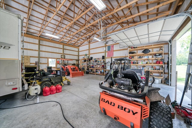 125 Clarence Lee Rd, Lancing, TN 37770 - view of garage