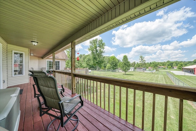 125 Clarence Lee Rd, Lancing, TN 37770 - view of deck