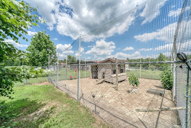 125 Clarence Lee Rd, Lancing, TN 37770 - view of yard featuring exterior structure and an outbuilding