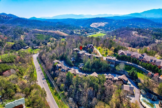 849 Golf View Blvd, Pigeon Forge, TN 37863 - view of property location featuring a mountain backdrop