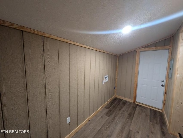 1014 Frank Campbell Rd, Jamestown, TN 38556 - basement with wood finished floors and a textured ceiling