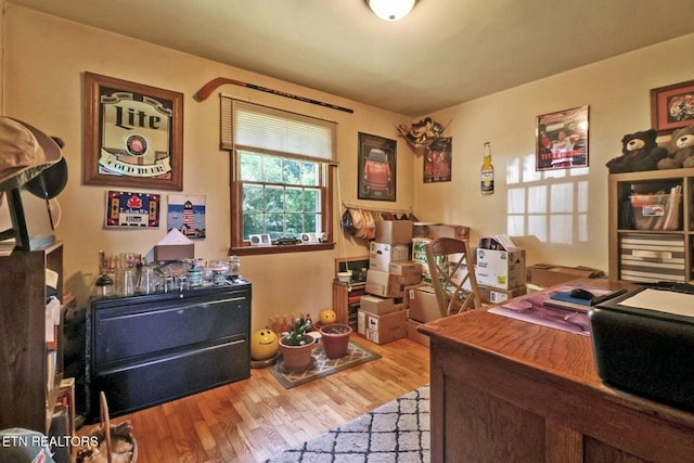 110 Clark Ave, Jamestown, TN 38556 - home office with wood finished floors