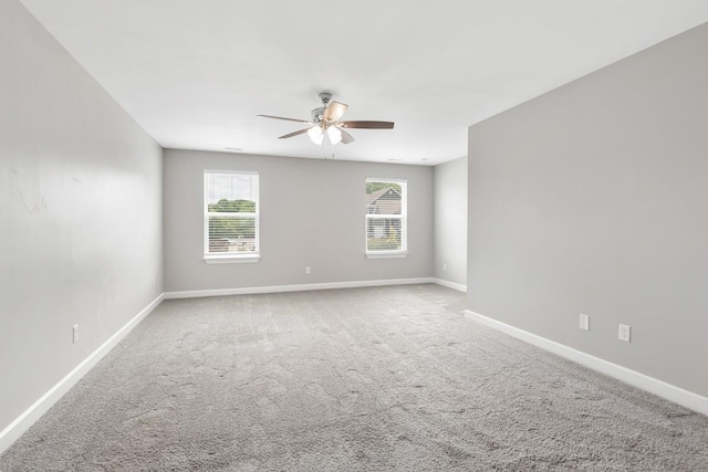 708 Ellie Dr, Madison, TN 37115 - spare room featuring ceiling fan and carpet floors