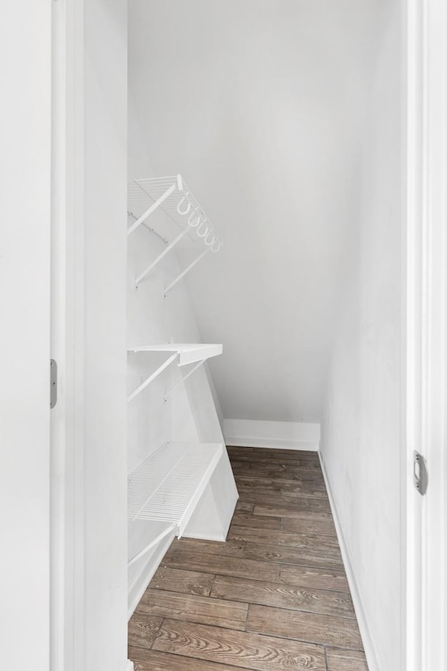 708 Ellie Dr, Madison, TN 37115 - walk in closet featuring dark wood-style floors