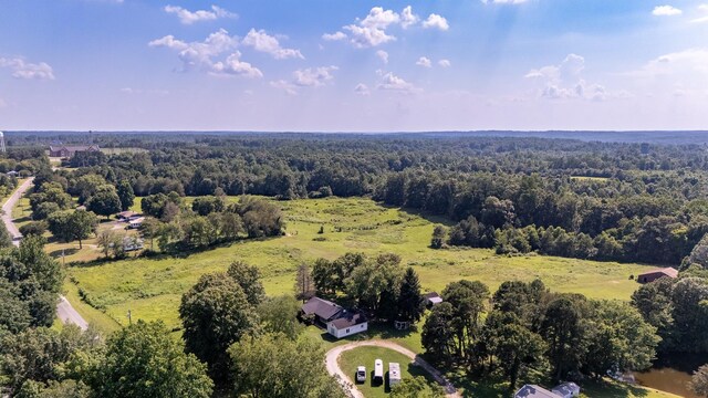 1539 Old Florence Rd, Lawrenceburg, TN 38464 - bird's eye view of a heavily wooded area