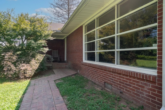1539 Old Florence Rd, Lawrenceburg, TN 38464 - view of side of property with brick siding and crawl space