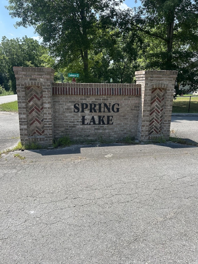 49 Rebecca Ln W, Estill Springs, TN 37330 - community sign with view of wooded area