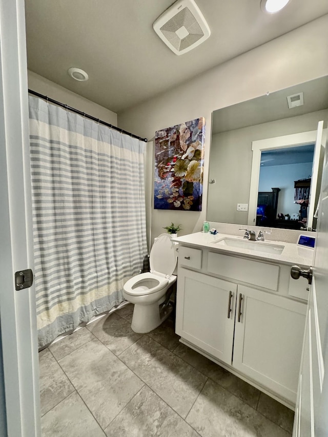 1229 Inverness Pass, Lebanon, TN 37087 - full bathroom featuring vanity, tile patterned floors, and curtained shower