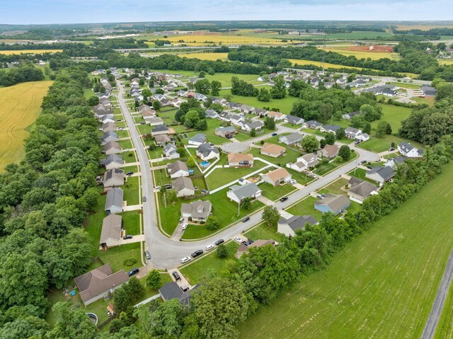 939 Wing Tip Cir, Hopkinsville, KY 42240 - aerial view of property and surrounding area featuring nearby suburban area and a tree filled landscape