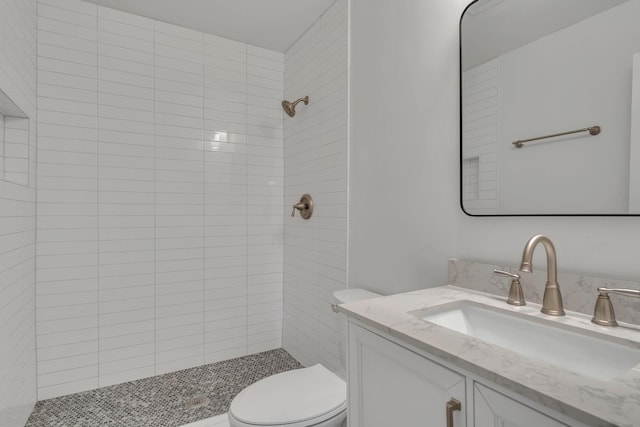 4921 Shihmen Dr, Antioch, TN 37013 - bathroom with vanity and tiled shower