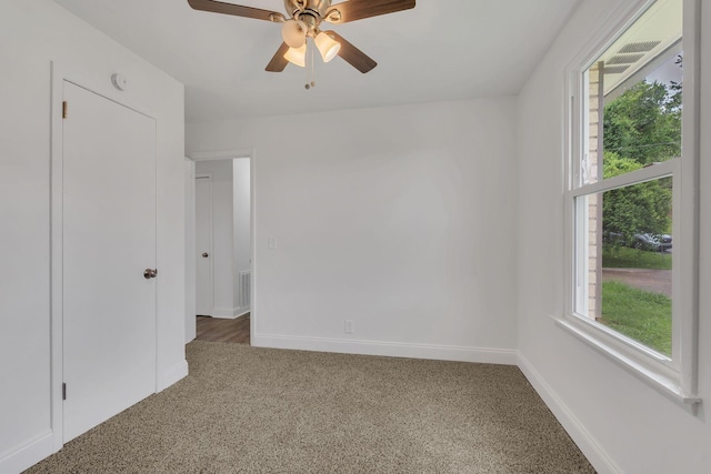 4921 Shihmen Dr, Antioch, TN 37013 - unfurnished room with carpet floors, ceiling fan, and a smoke detector