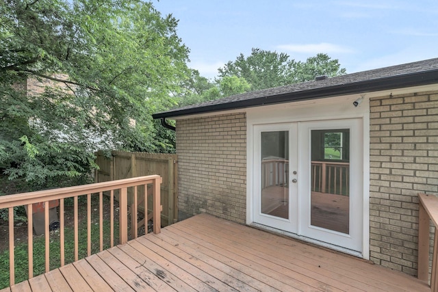 4921 Shihmen Dr, Antioch, TN 37013 - deck with french doors