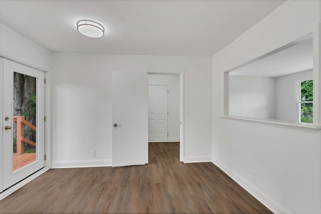 4921 Shihmen Dr, Antioch, TN 37013 - unfurnished room featuring wood finished floors and baseboards