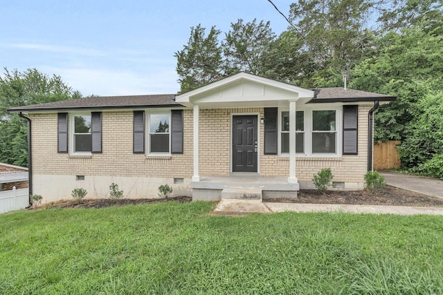 4921 Shihmen Dr, Antioch, TN 37013 - view of front of home featuring crawl space and roof with shingles