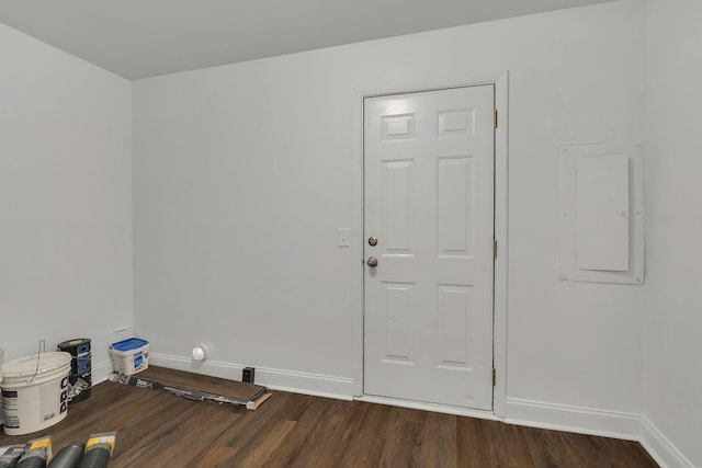 4921 Shihmen Dr, Antioch, TN 37013 - empty room featuring electric panel and wood finished floors
