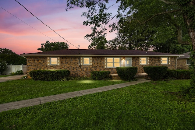 215 Patrick St, Estill Springs, TN 37330 - ranch-style house with brick siding