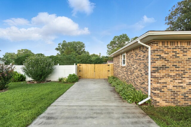 215 Patrick St, Estill Springs, TN 37330 - view of yard with a gate
